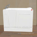 Corner bathtub with shower combo bathtub for handicapped CWB2852